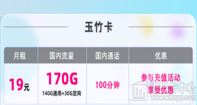 電信玉竹卡用起來怎么樣？優(yōu)惠嗎？月租低嗎？免費(fèi)0元領(lǐng)取的流量卡！